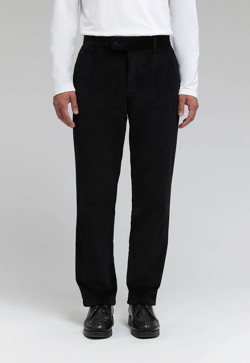 Брюки прямого кроя из хлопка, Модель FAF21071, Фото №6