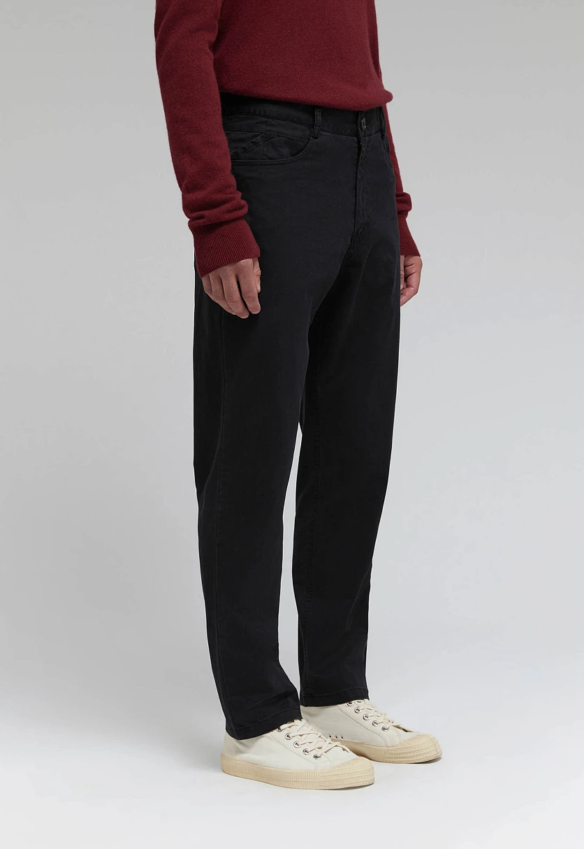 Брюки прямого кроя из хлопка, Модель FAF21072, Фото №10