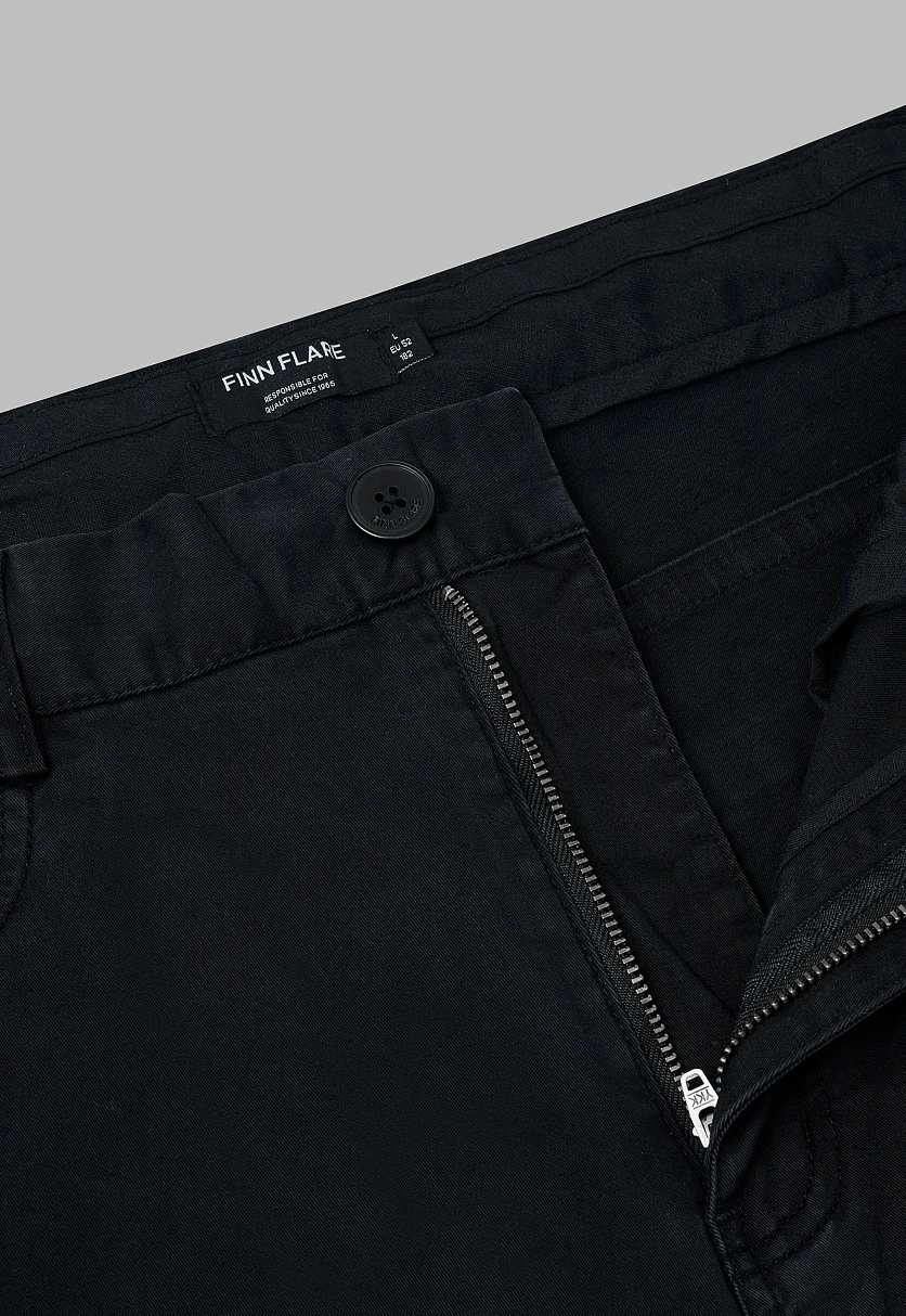 Брюки прямого кроя из хлопка, Модель FAF21072, Фото №5