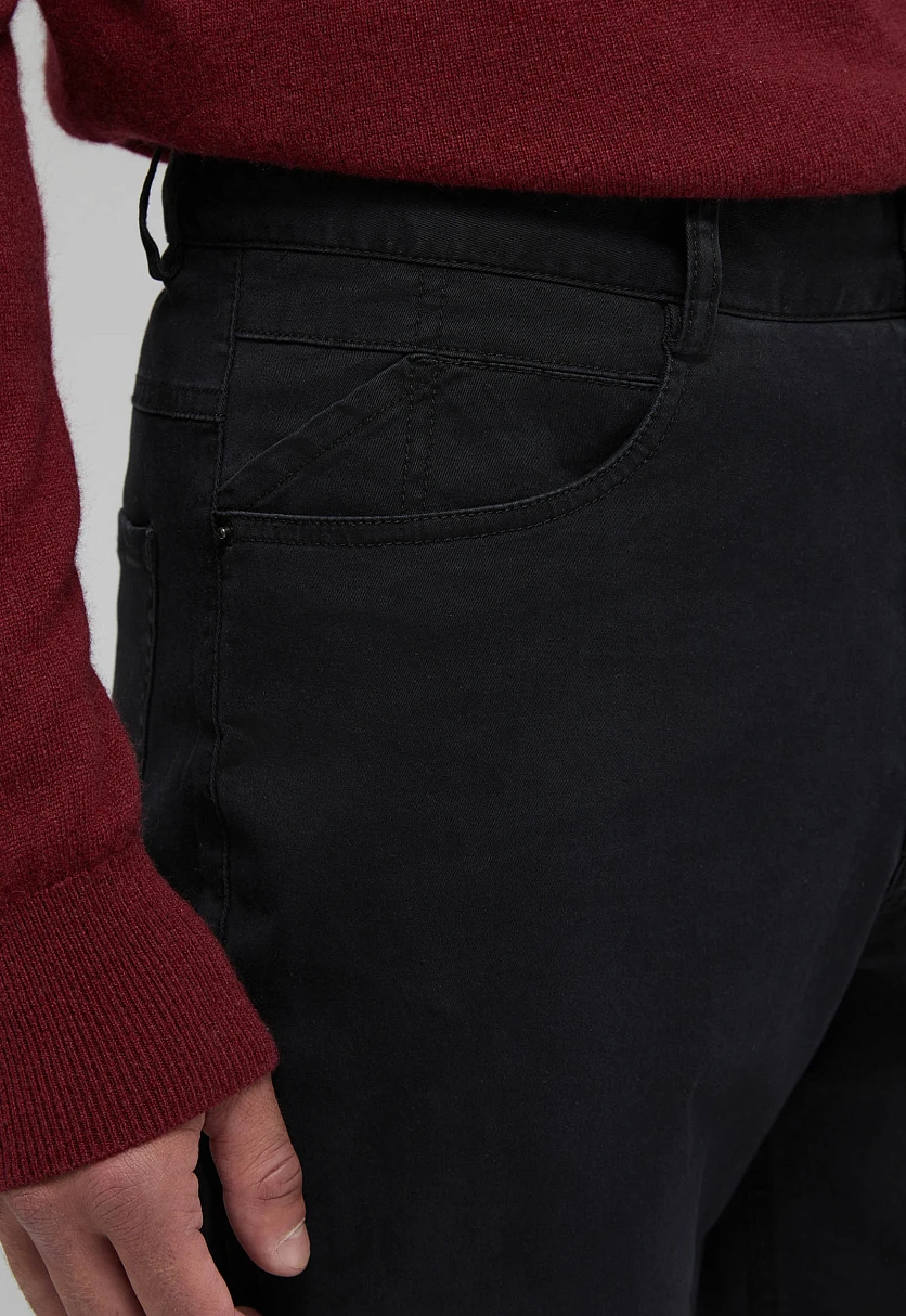 Брюки прямого кроя из хлопка, Модель FAF21072, Фото №5