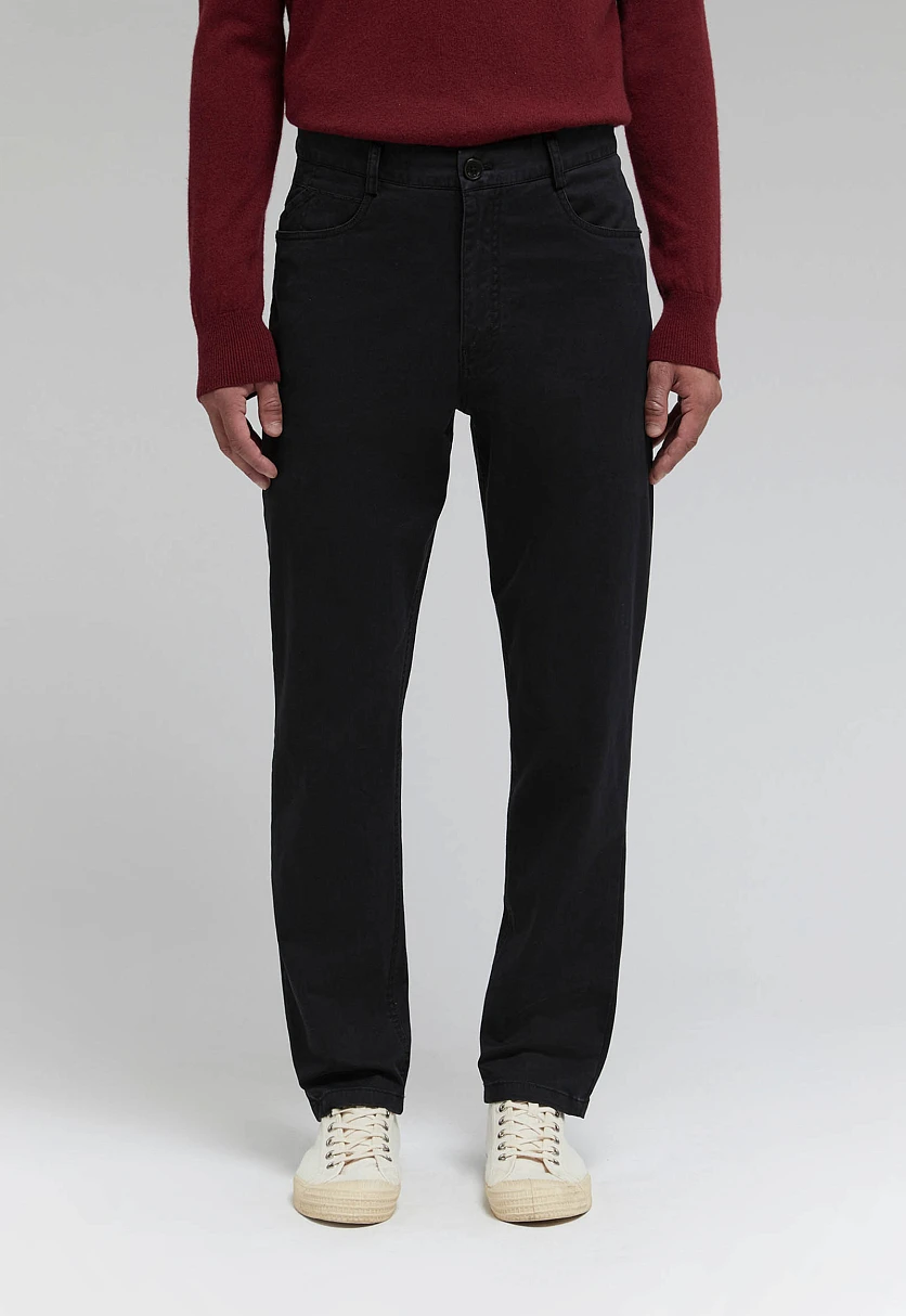 Брюки прямого кроя из хлопка, Модель FAF21072, Фото №9