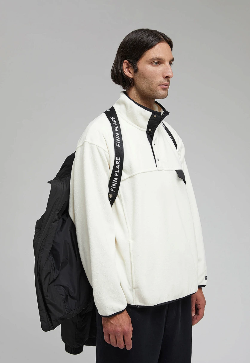 Стеганый пуховик с натуральным пухом Черный FAF21096Купить в интернет-магазине FINN FLARE, предосмотр фото №14 Стеганый пуховик с натуральным пухом, Модель FAF21096, Фото №14