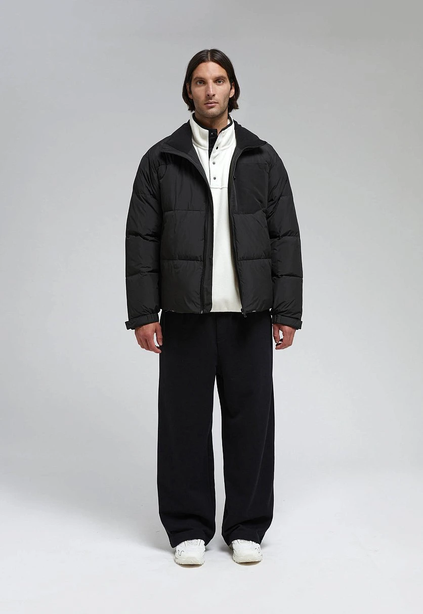 Стеганый пуховик с натуральным пухом, Модель FAF21096, Фото №1