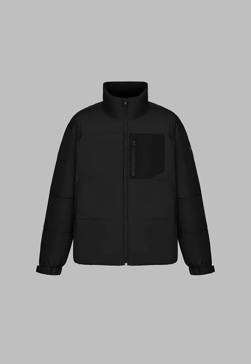 Стеганый пуховик с натуральным пухом, Модель FAF21096, Фото №2