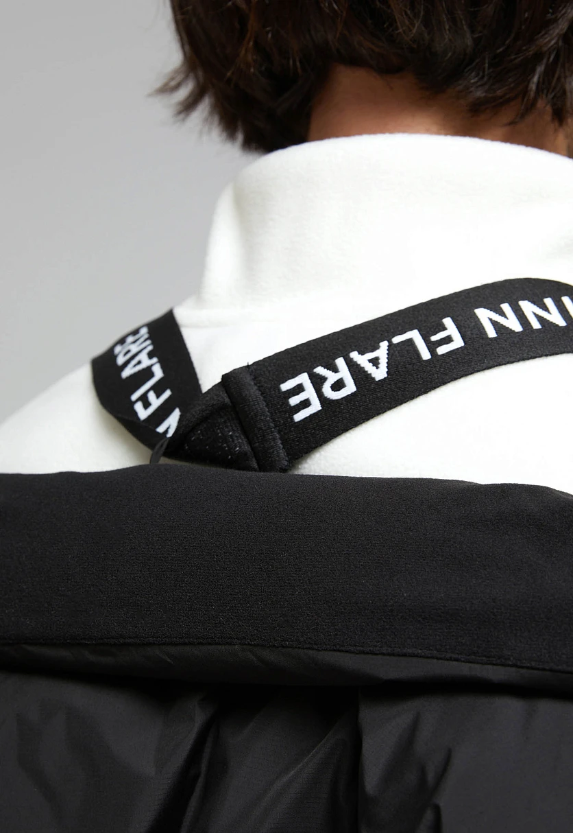 Стеганый пуховик с натуральным пухом, Модель FAF21096, Фото №10