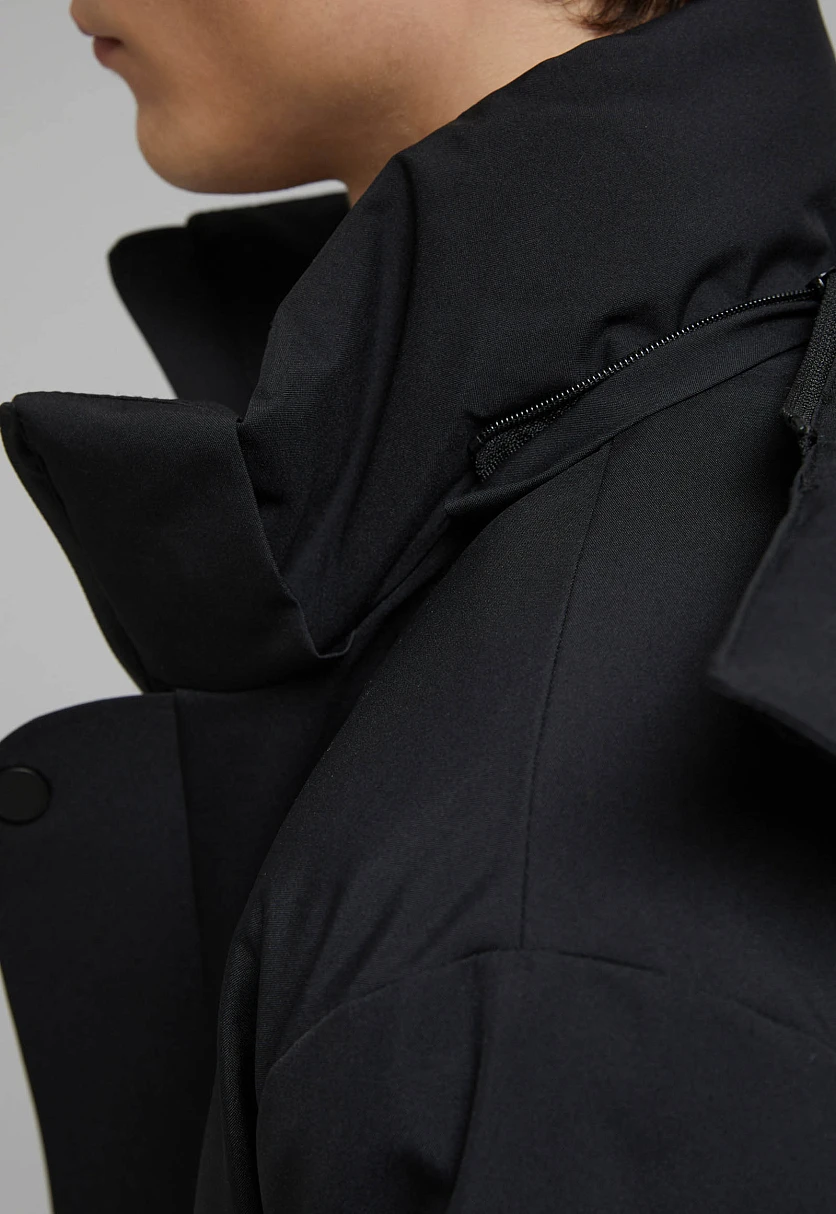 Утепленная куртка с капюшоном, Модель FAF22002, Фото №6