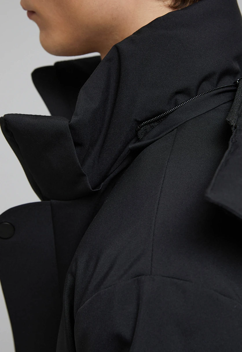 Утепленная куртка с капюшоном, Модель FAF22002, Фото №5