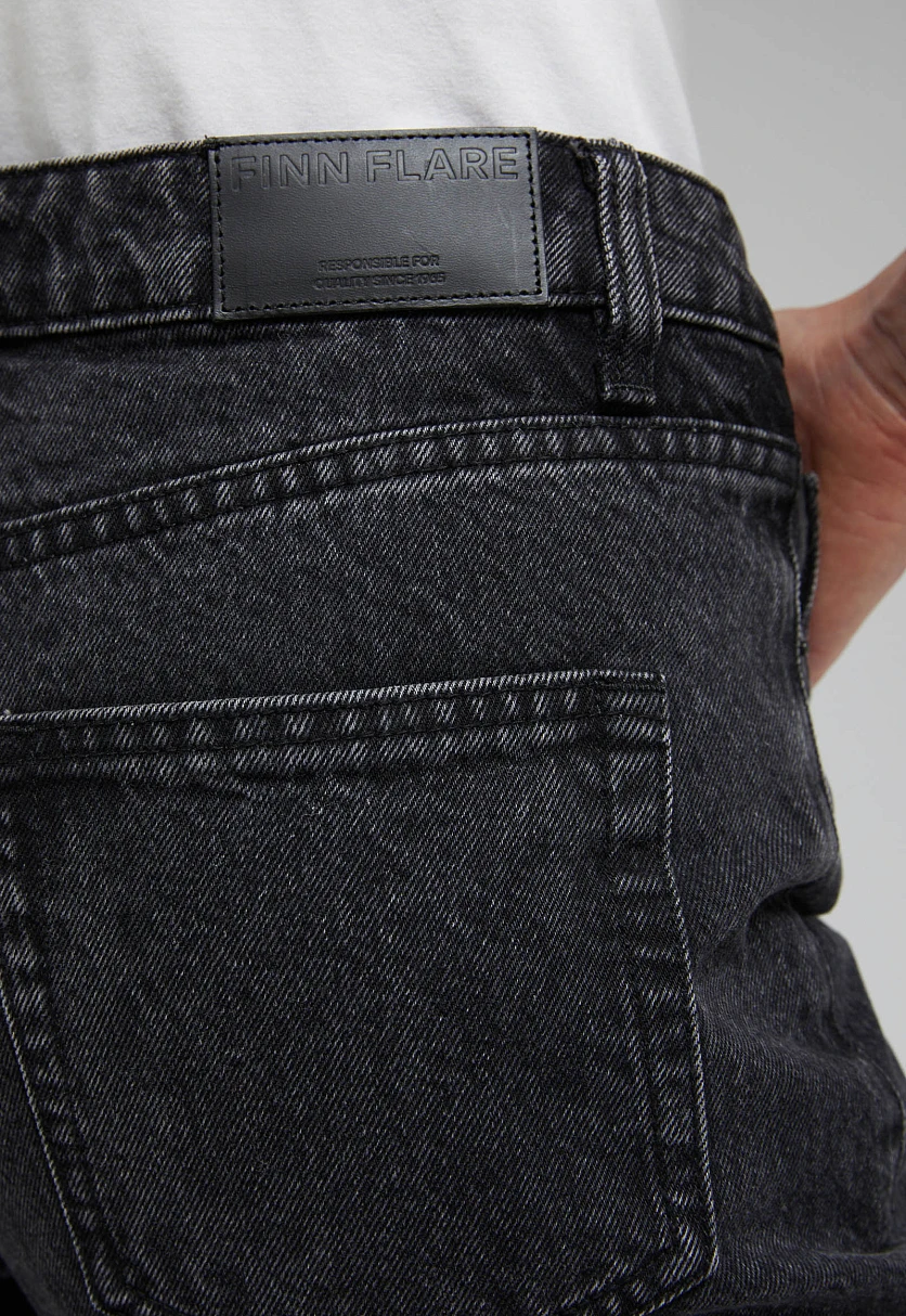 Джинсы Mom fit, Модель FAF15001, Фото №6