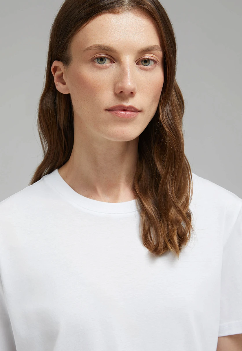 Футболка из мерсеризованного хлопка, Модель FAE110178, Фото №5