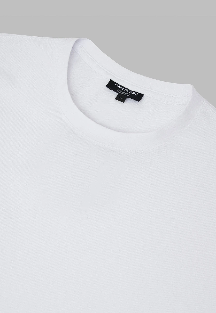 Футболка оверсайз из хлопка, Модель FAF21057, Фото №5