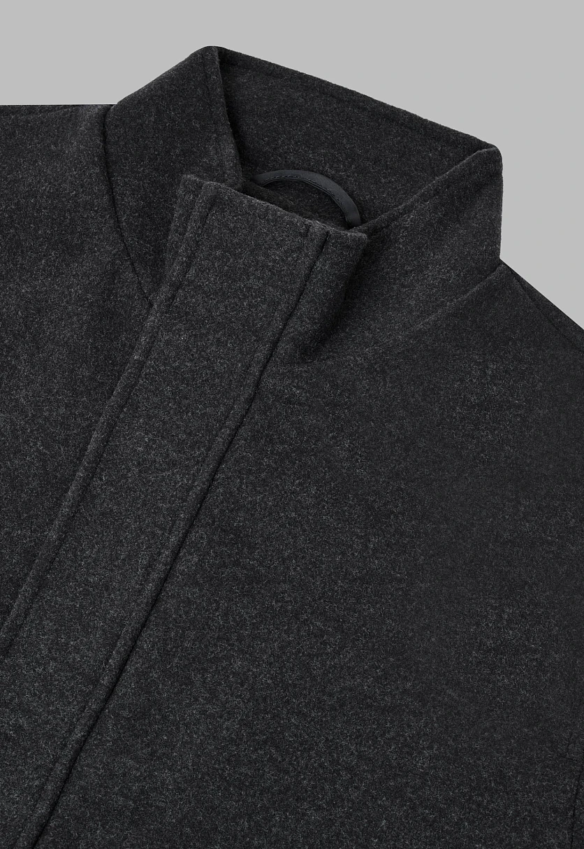 Утепленная куртка с воротником-стойкой, Модель FAF21024, Фото №6