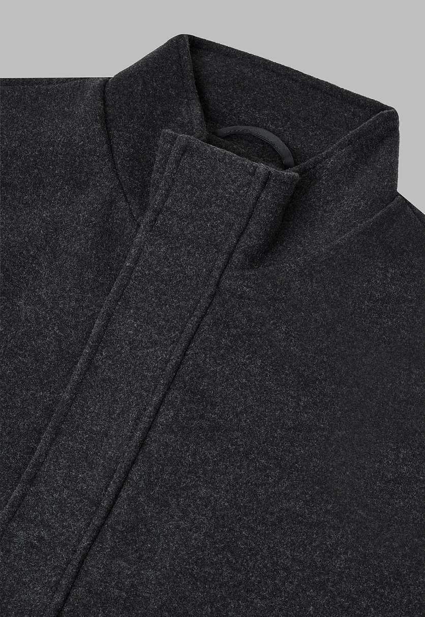 Утепленная куртка с воротником-стойкой, Модель FAF21024, Фото №5