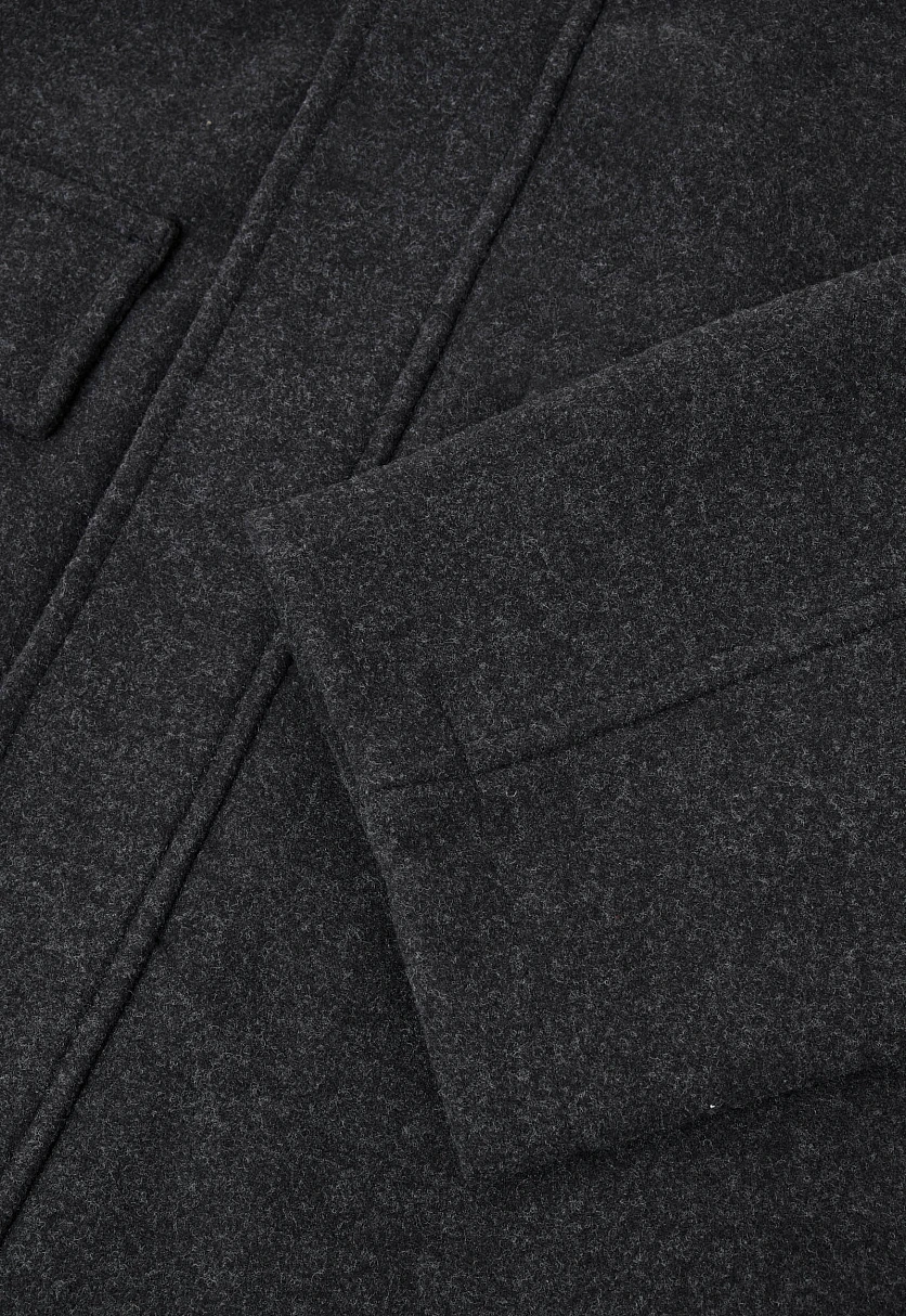 Утепленная куртка с воротником-стойкой, Модель FAF21024, Фото №7