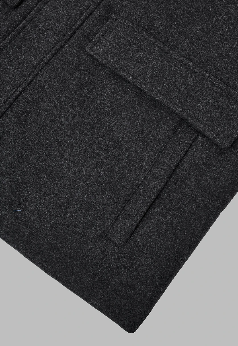 Утепленная куртка с воротником-стойкой, Модель FAF21024, Фото №7