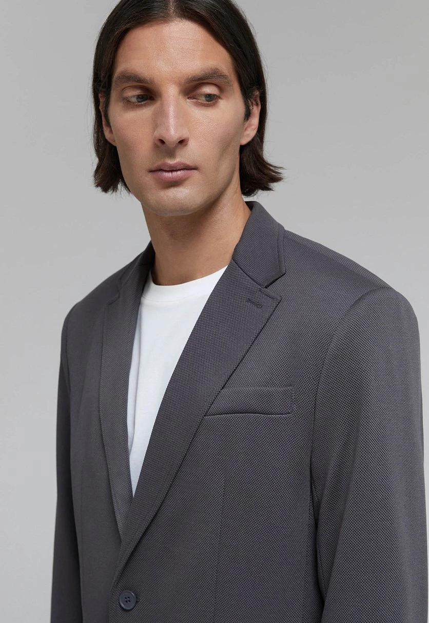 Однобортный пиджак с хлопком, Модель FAF21097, Фото №9