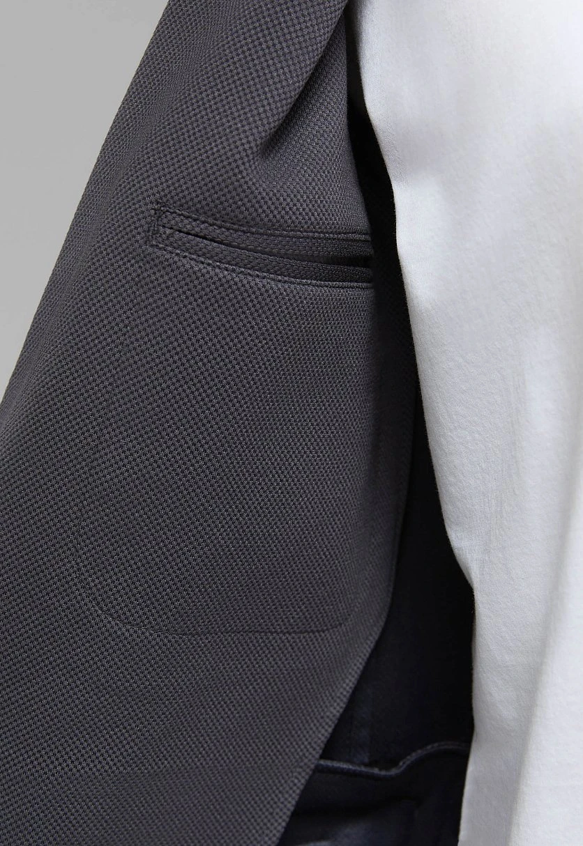 Однобортный пиджак с хлопком, Модель FAF21097, Фото №10