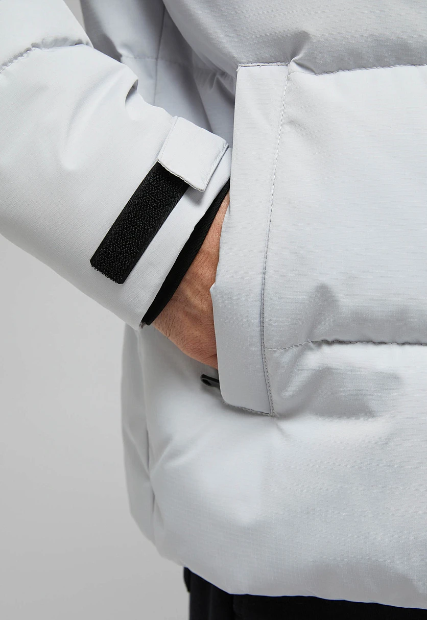 Стеганая куртка с капюшоном, Модель FAF22006, Фото №6