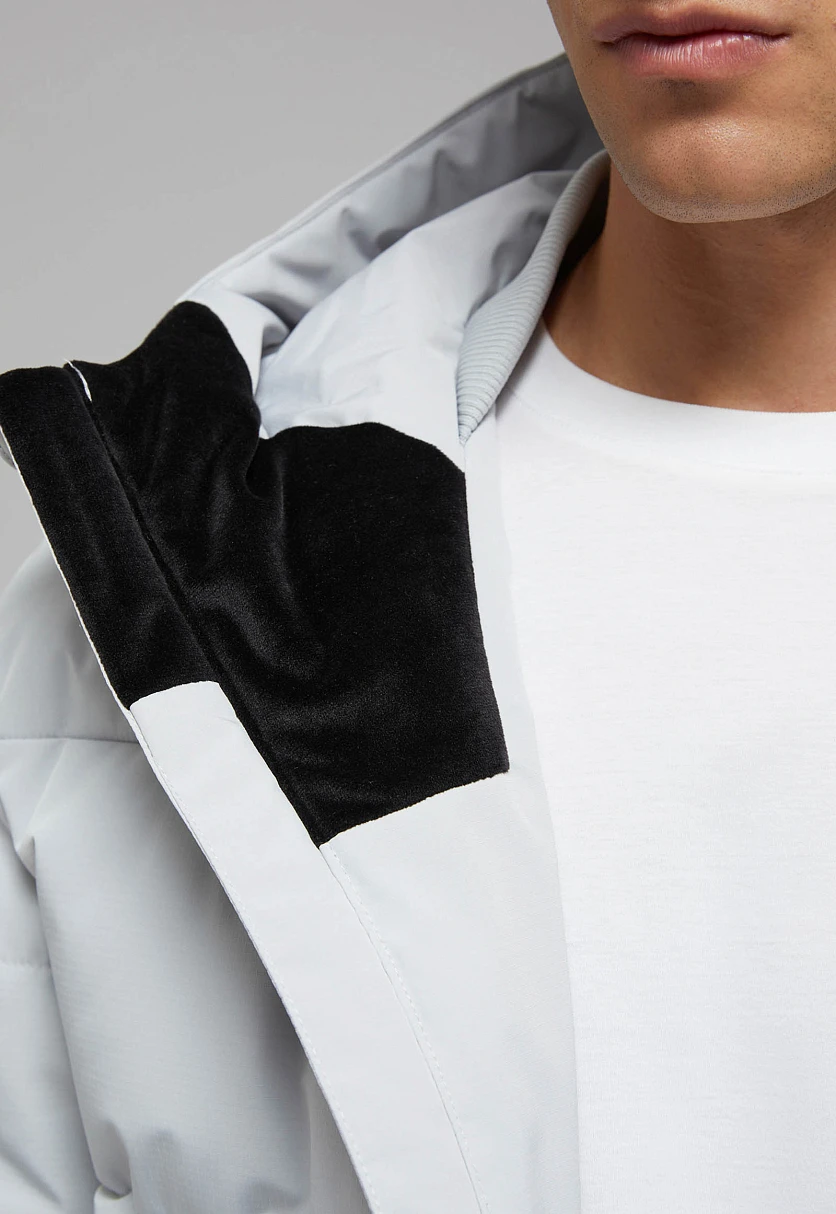 Стеганая куртка с капюшоном, Модель FAF22006, Фото №9