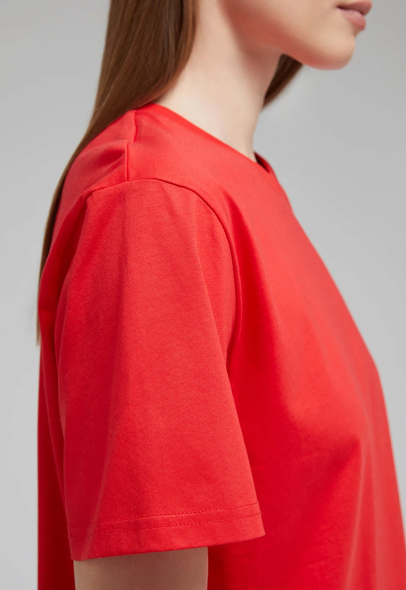 Футболка из мерсеризованного хлопка, Модель FAE110178, Фото №5