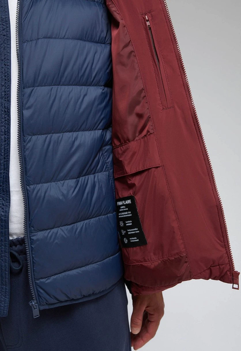 Утепленная куртка с капюшоном, Модель FAF21085, Фото №9