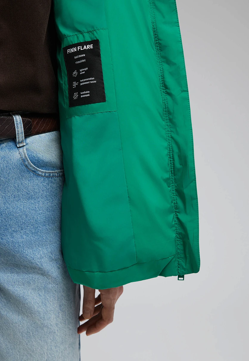 Пуховик с натуральным пухом, Модель FAF11030, Фото №10