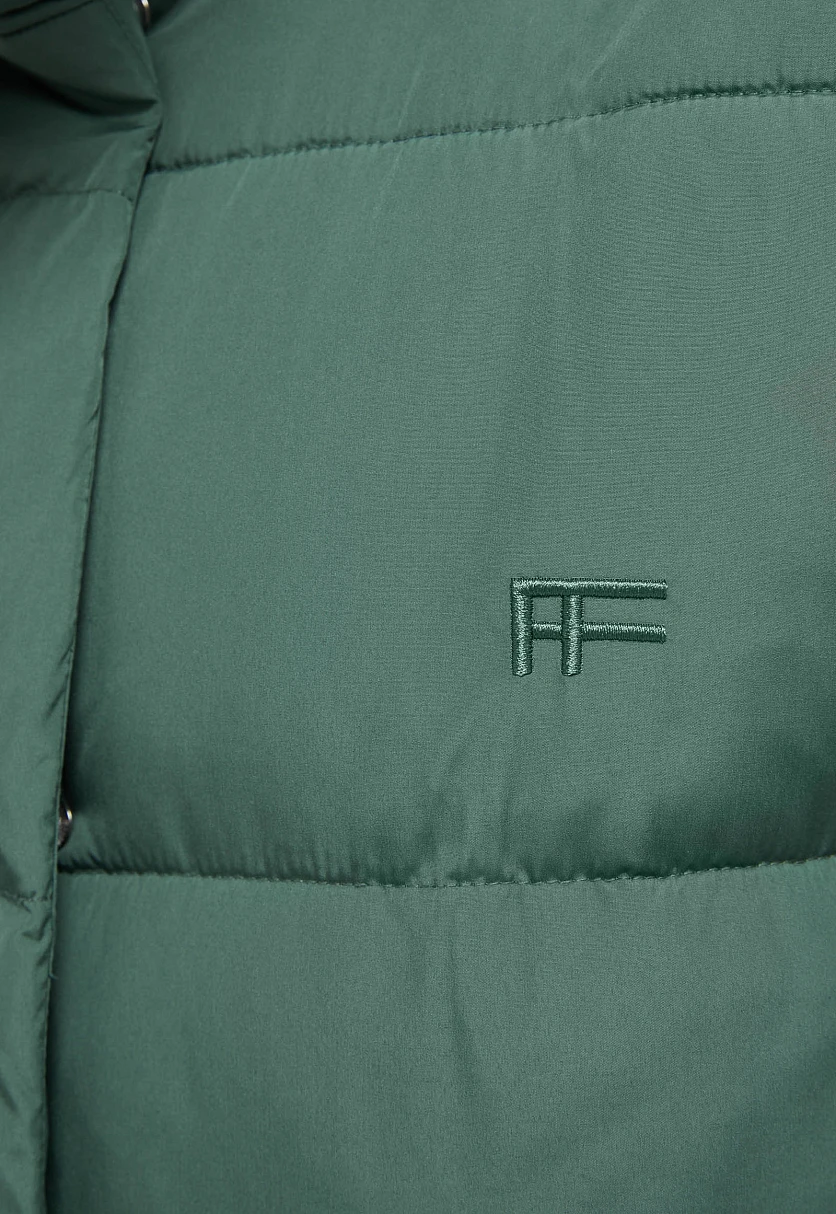 Утепленное пальто с капюшоном, Модель FAF11007, Фото №12