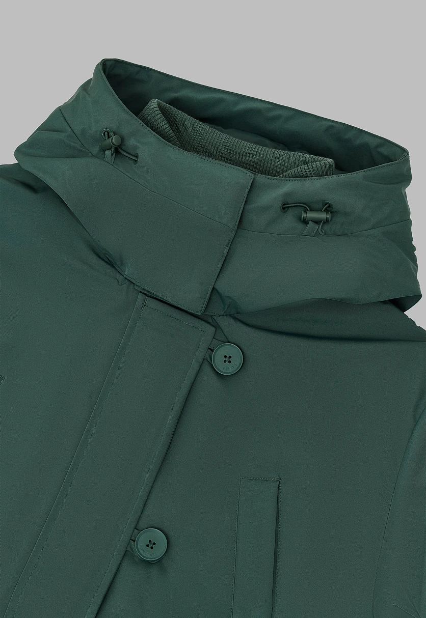 Утепленное пальто с капюшоном, Модель FAF110139, Фото №6