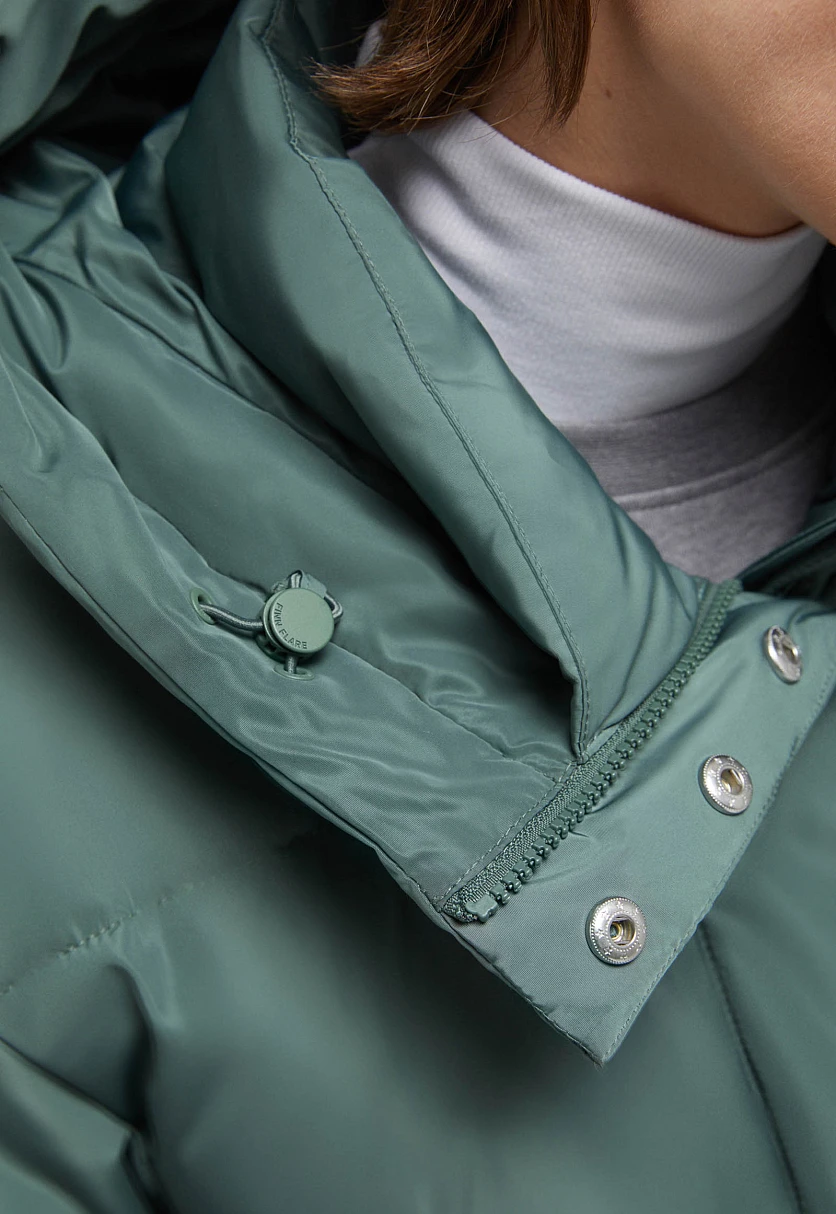 Утепленная куртка с капюшоном, Модель FAF11044, Фото №10