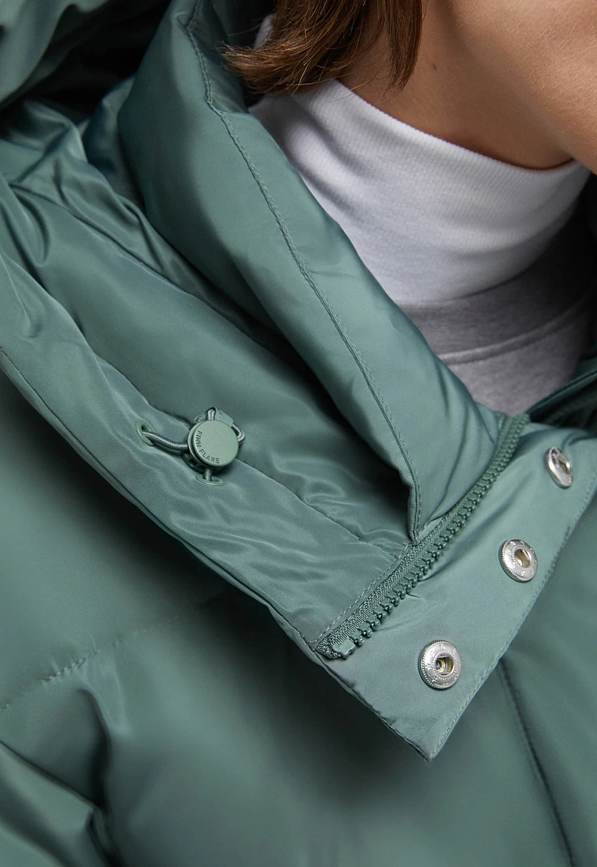 Утепленная куртка с капюшоном, Модель FAF11044, Фото №10