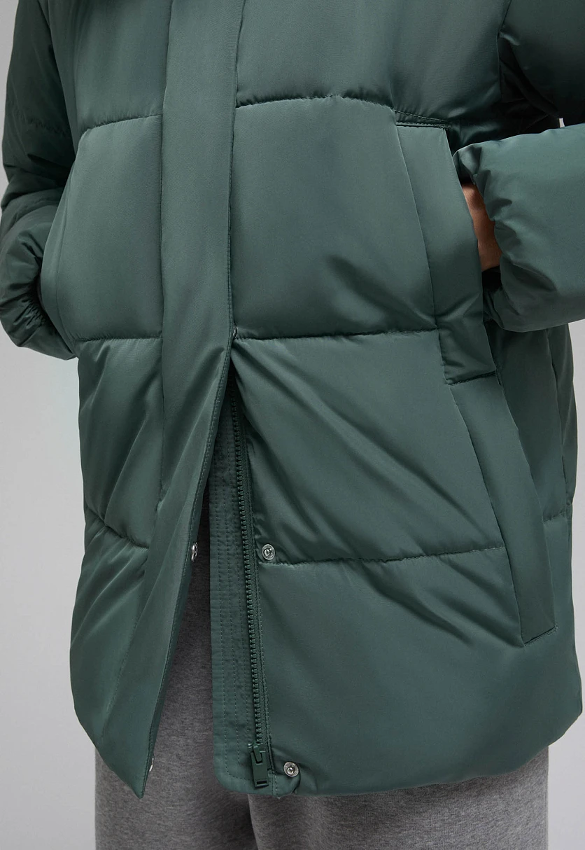 Утепленная куртка с капюшоном, Модель FAF11044, Фото №9
