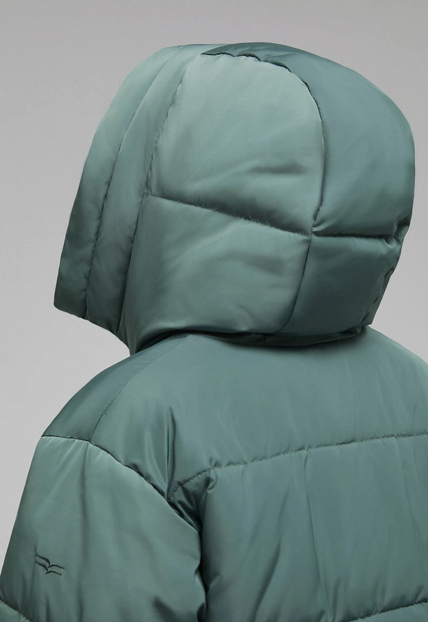 Утепленная куртка с капюшоном, Модель FAF11044, Фото №12