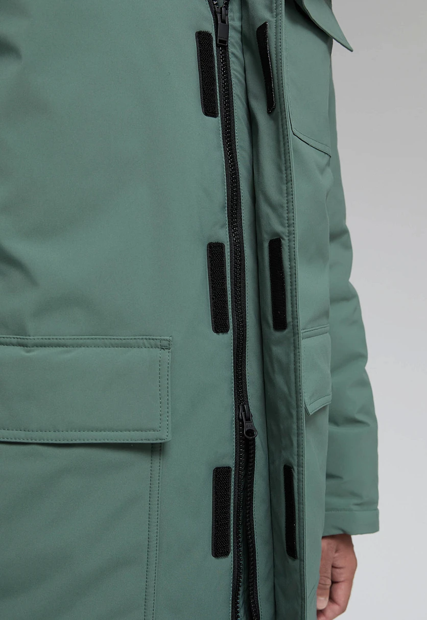 Утепленная куртка с капюшоном, Модель FAF21001, Фото №6