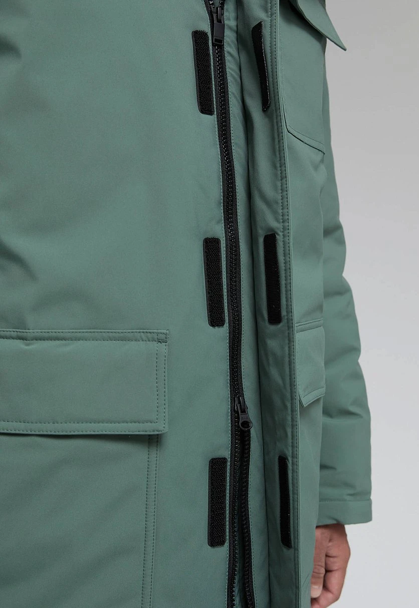 Утепленная куртка с капюшоном, Модель FAF21001, Фото №8