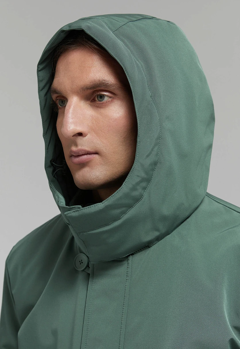 Утепленная куртка с капюшоном, Модель FAF210104, Фото №6