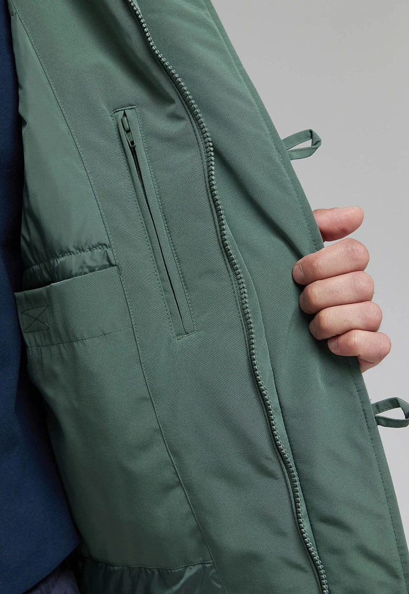 Утепленная куртка с капюшоном, Модель FAF210104, Фото №10