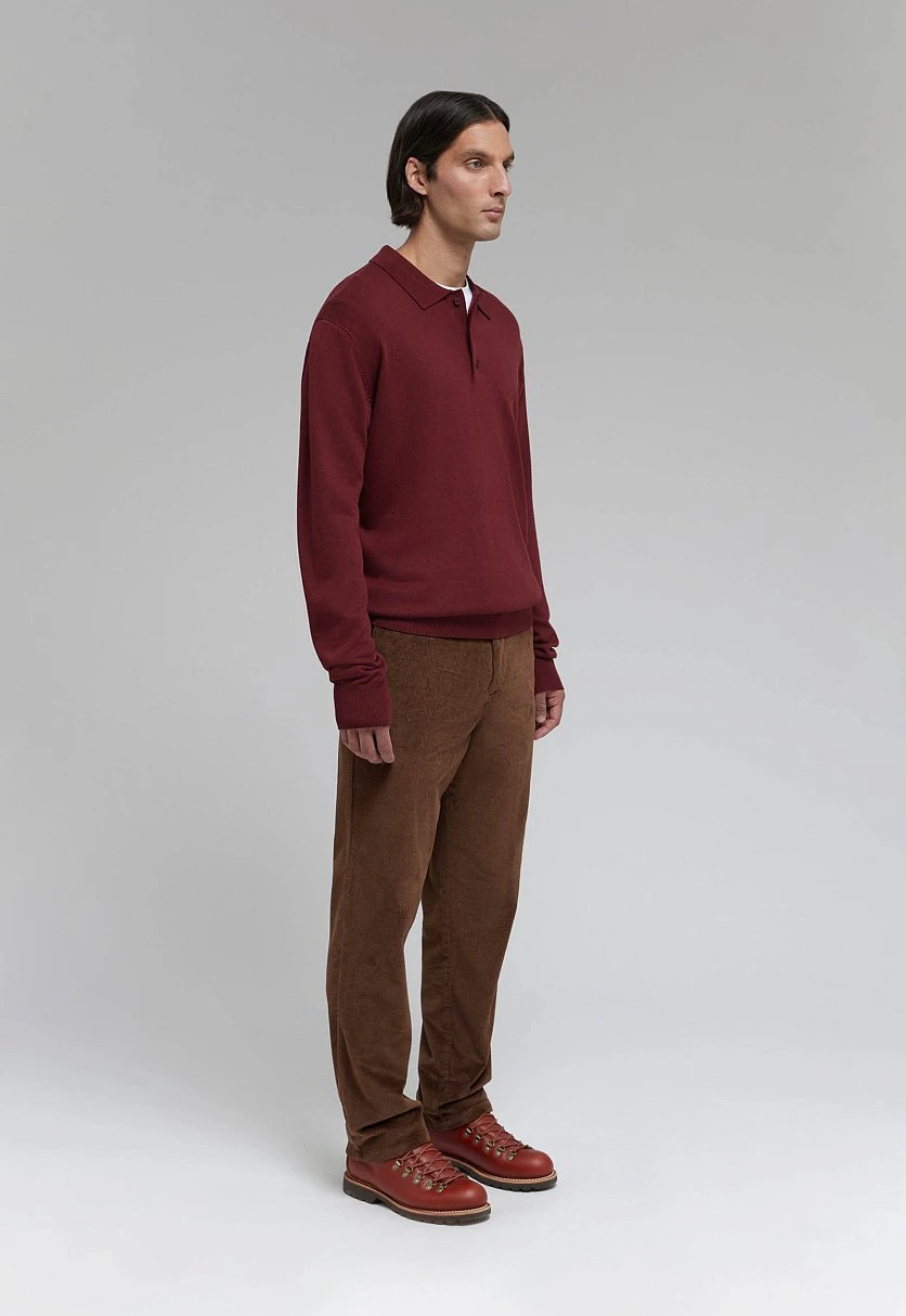 Брюки прямого кроя из хлопка, Модель FAF21071, Фото №2