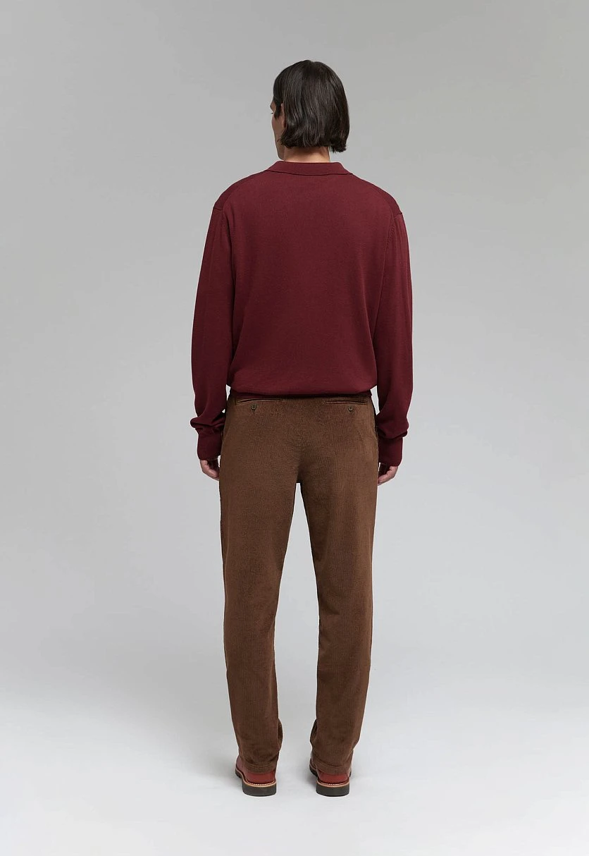 Брюки прямого кроя из хлопка, Модель FAF21071, Фото №3