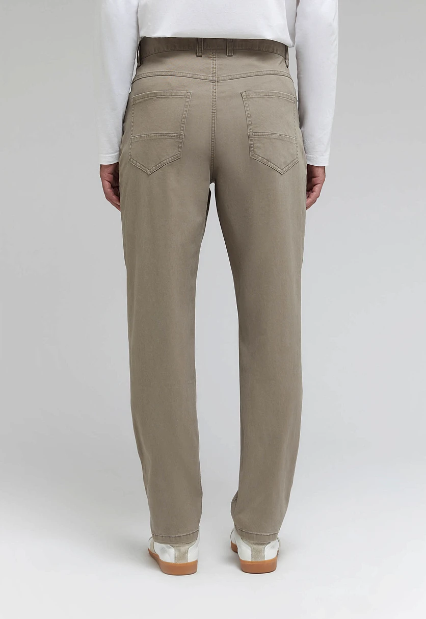 Брюки прямого кроя из хлопка, Модель FAF21072, Фото №11