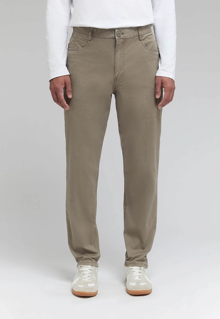 Брюки прямого кроя из хлопка, Модель FAF21072, Фото №9