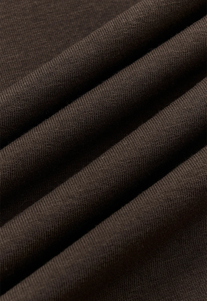 Футболка приталенного кроя из хлопка, Модель FAF110141, Фото №7