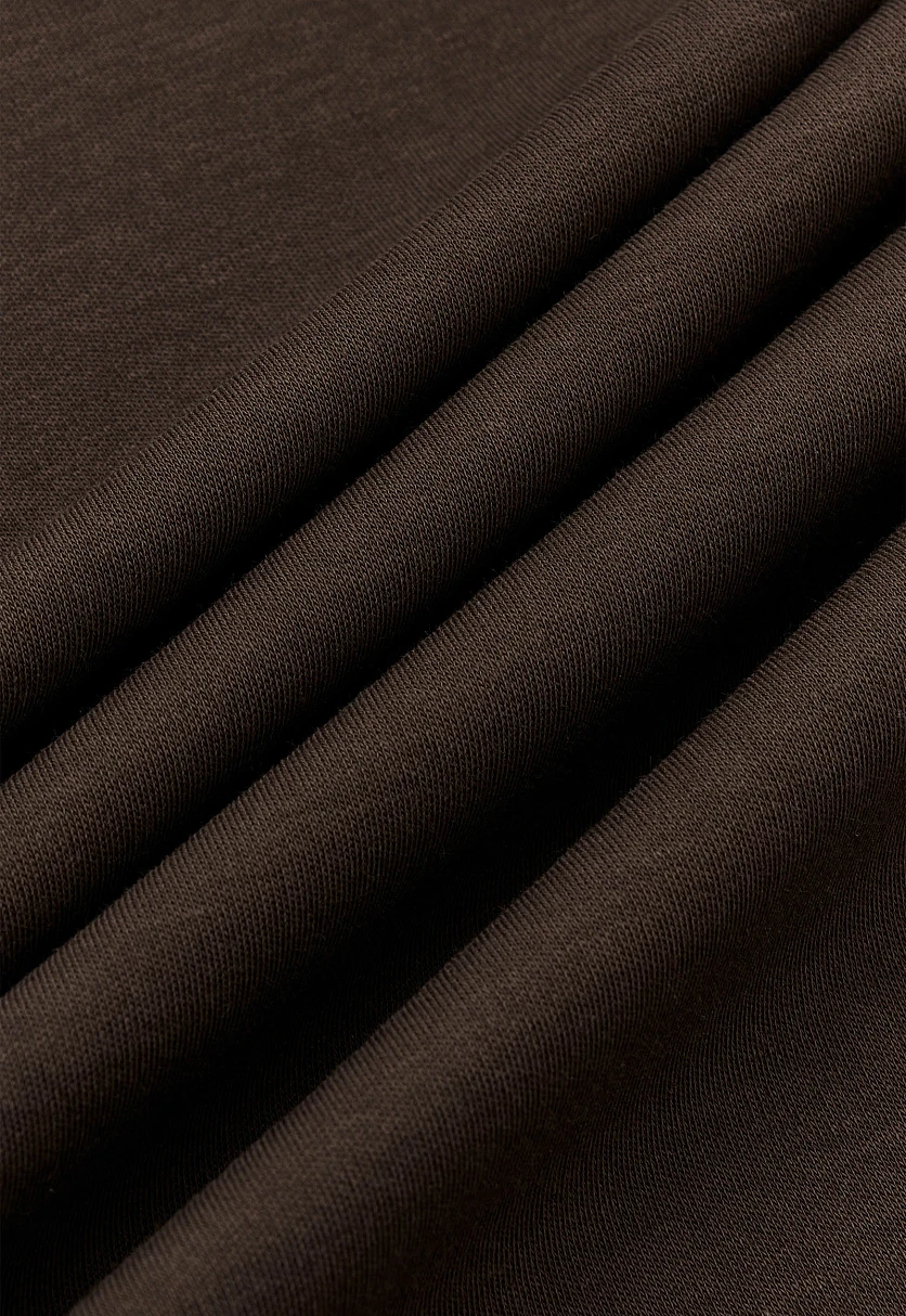 Футболка свободного кроя из хлопка, Модель FAF110142, Фото №7