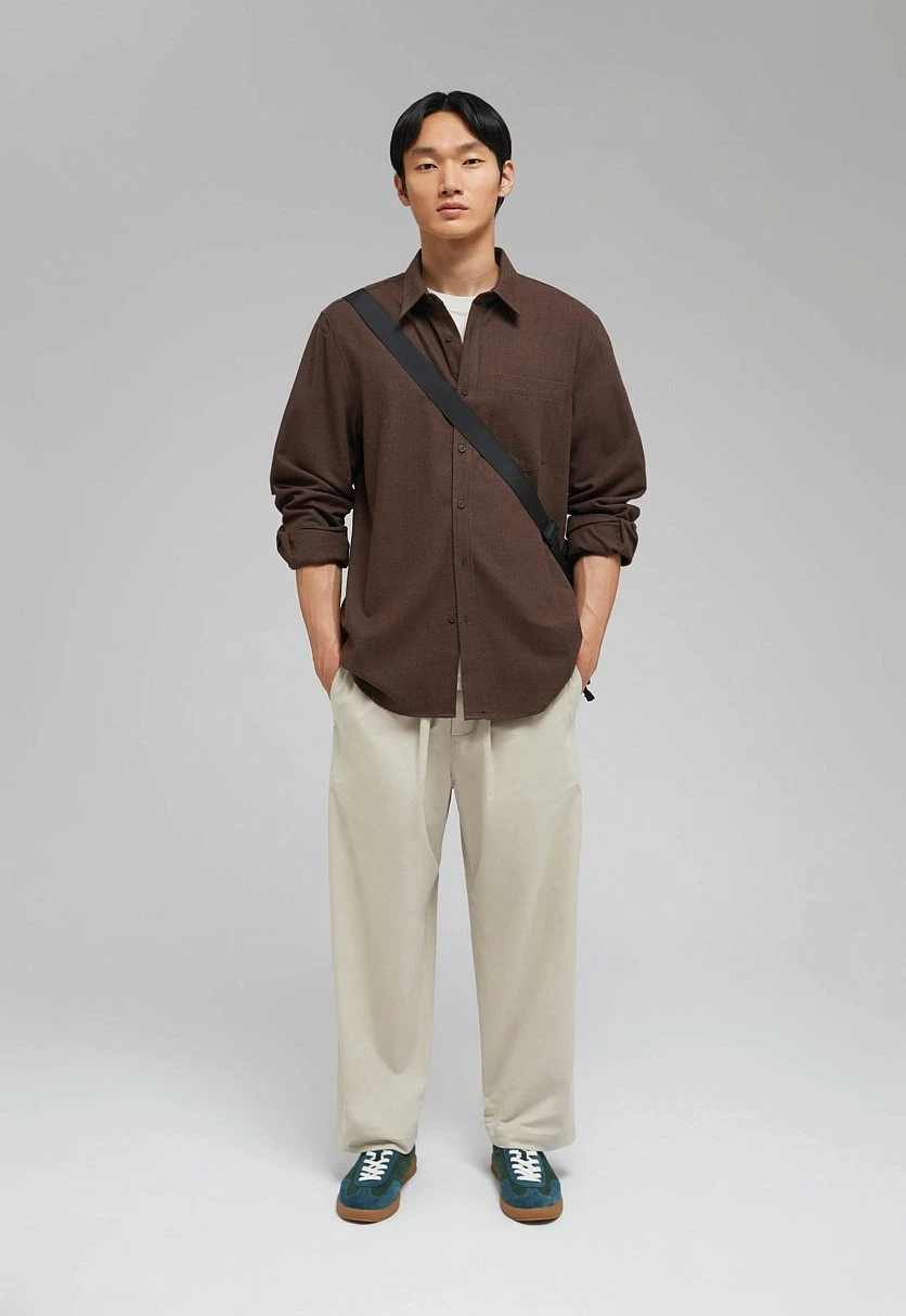 Рубашка из фланели, Модель FAF21040, Фото №1