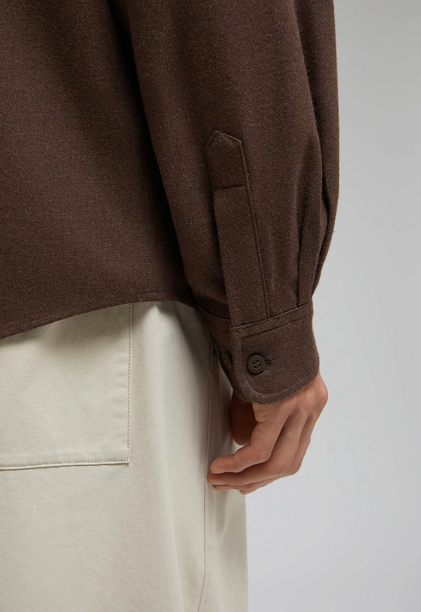 Рубашка из фланели, Модель FAF21040, Фото №4