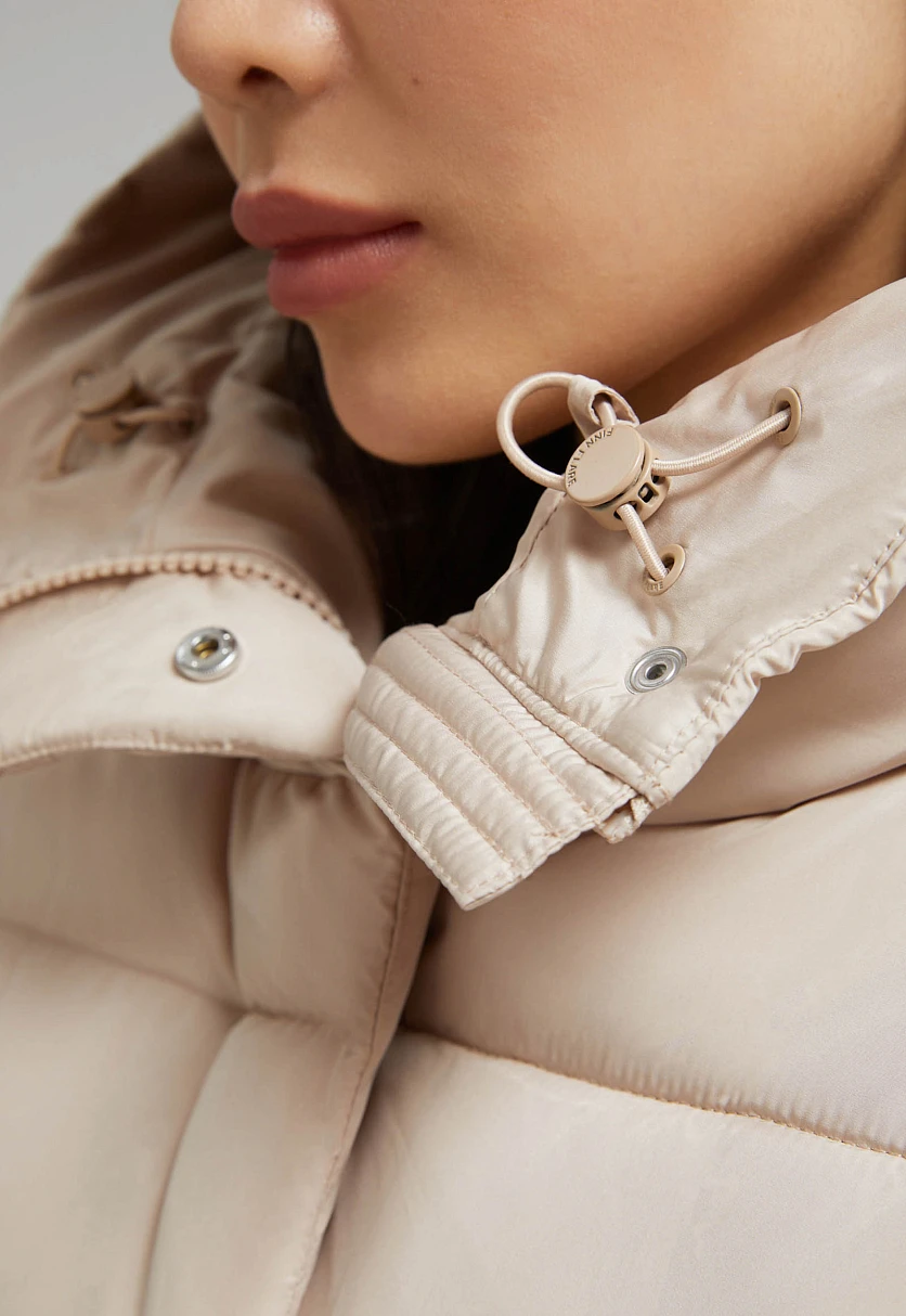 Стеганая куртка с капюшоном, Модель FAF11006, Фото №8