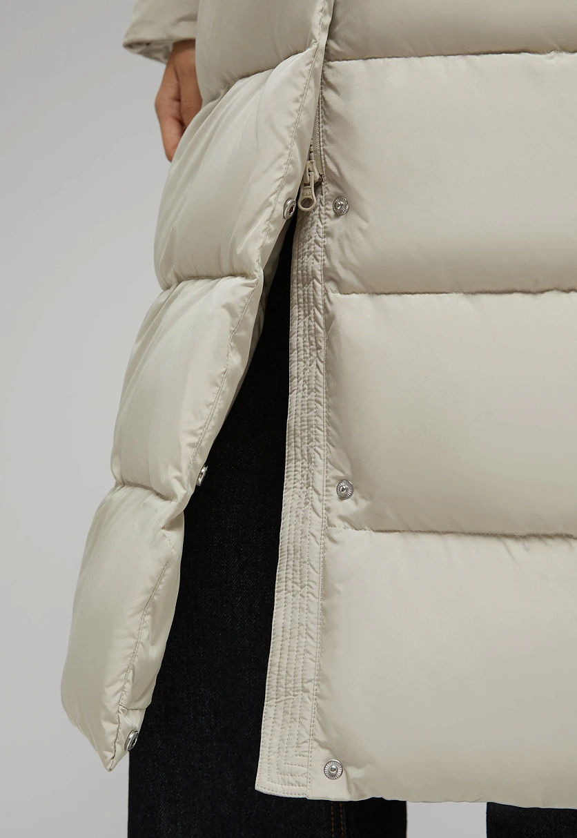 Утепленное пальто с капюшоном, Модель FAF11007, Фото №10