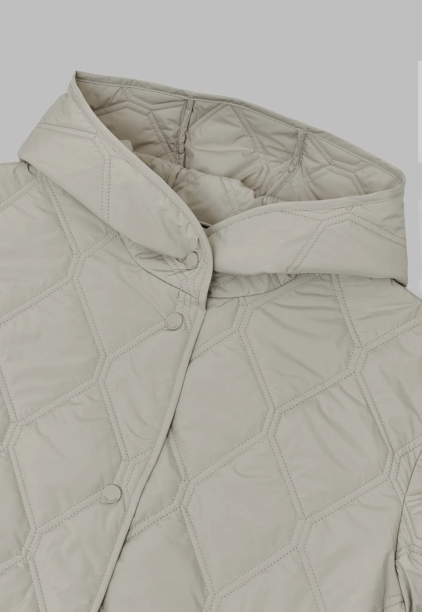 Утепленное пальто с капюшоном, Модель FAF110136, Фото №6