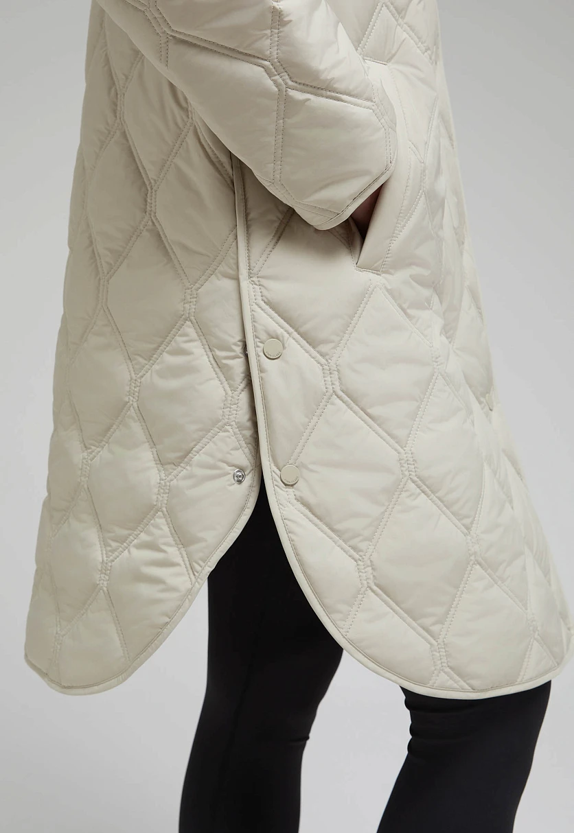 Утепленное пальто с капюшоном, Модель FAF110136, Фото №5