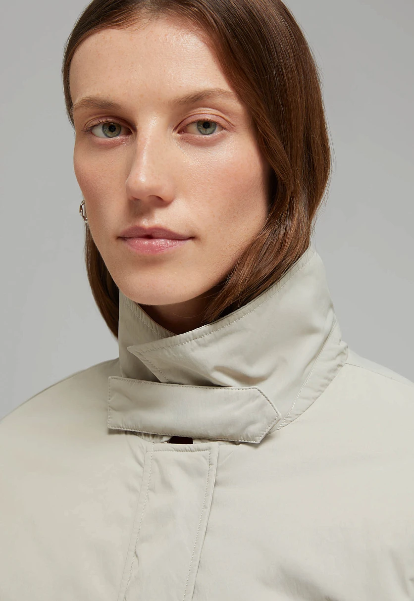 Утепленная куртка с отложным воротником, Модель FAF11031, Фото №9