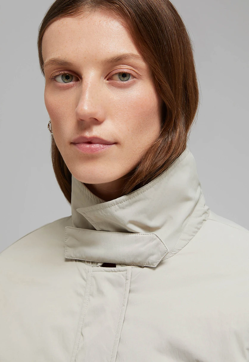 Утепленная куртка с отложным воротником, Модель FAF11031, Фото №8