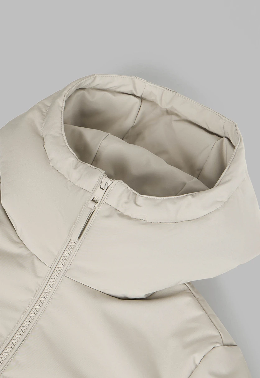 Утепленное пальто с капюшоном, Модель FAF11032, Фото №6